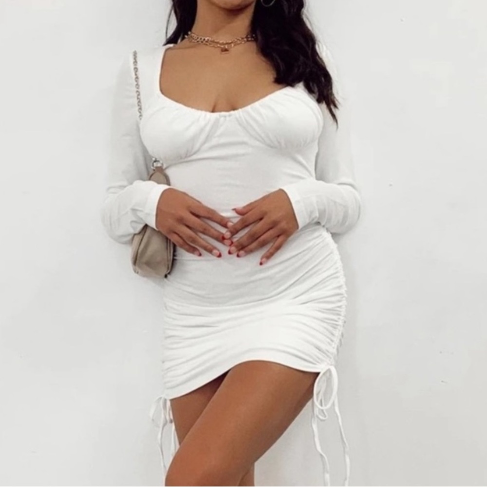 Princess Polly Neive Mini Dress Long Sleeve